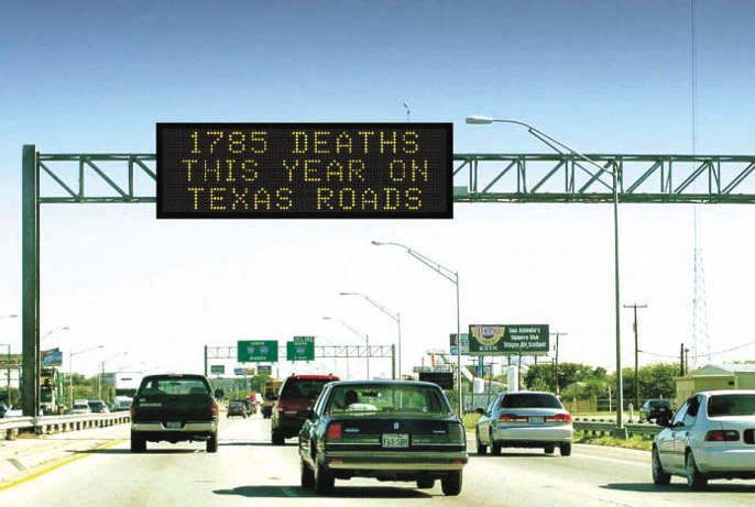megankimble's tweet photo. well, this is crazy: two researchers looked at the effectiveness of highway death toll message boards and found that they actually INCREASED the number of traffic crashes on Texas roads. full study here, in @ScienceMagazine: https://t.co/ug7sJVQxAj https://t.co/Sjc3ovHaVp