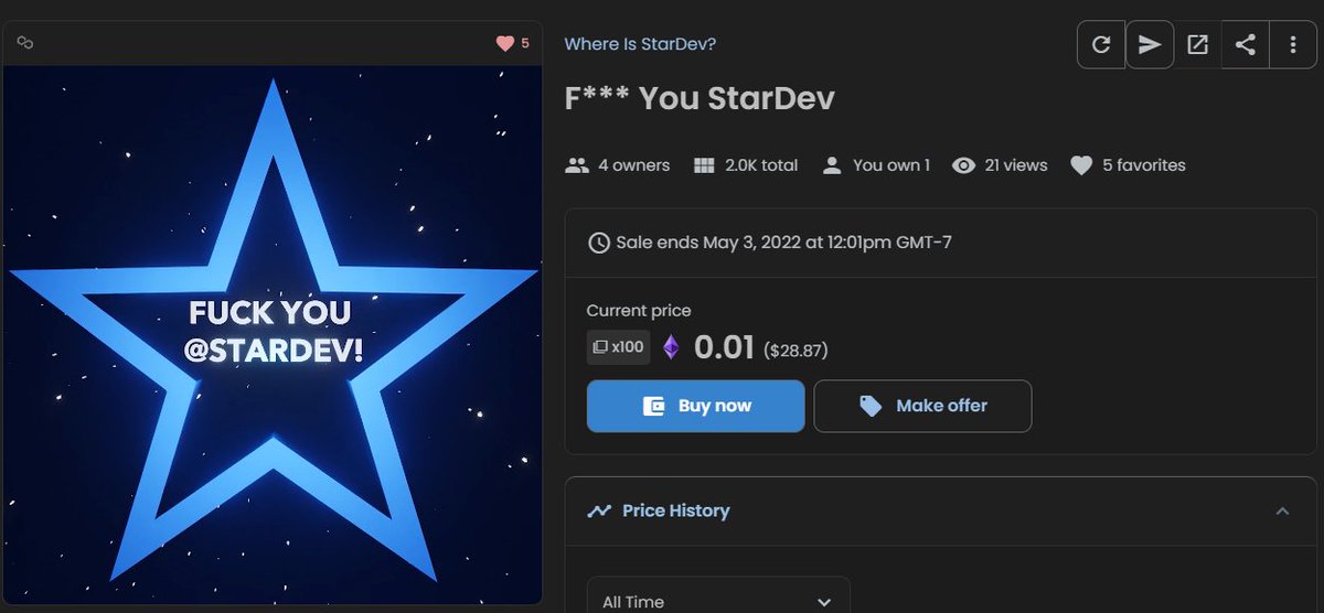 WhereIsStarDev ? tweet media