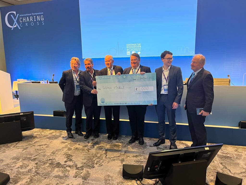 Congratulations to <a href="/niphelan/">Nigel Phelan</a> of <a href="/InVeraMedical/">InVera Medical</a> who has won this year's Dragon's Den at #CX2022