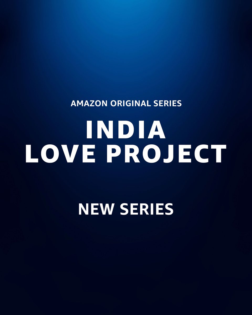 #IndiaLoveProject... 
(A docuseries that shares the inspiring and unusual love stories of real people from across the country.)

#AmazonPrime