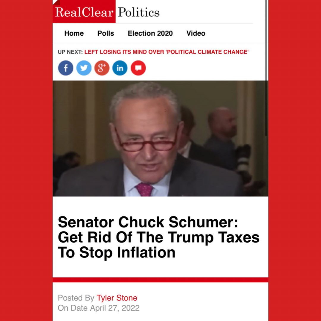 drewmontezclark's tweet photo. So the same people whose policies brought on soaring inflation now have the solution to the problem they created!
They want to raise Taxes on the American people, giving them more money to recklessly spend!
#CommonSenseClub #JoinTeamClark #DrewMontezClark #Vote4Clark https://t.co/sO9T1w1eW3