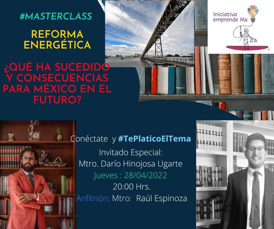 InemprendeMx's tweet photo. Los esperamos para hablar de la #reformaelectrica
https://t.co/aDWzvDT05C https://t.co/MkG29OUZTJ