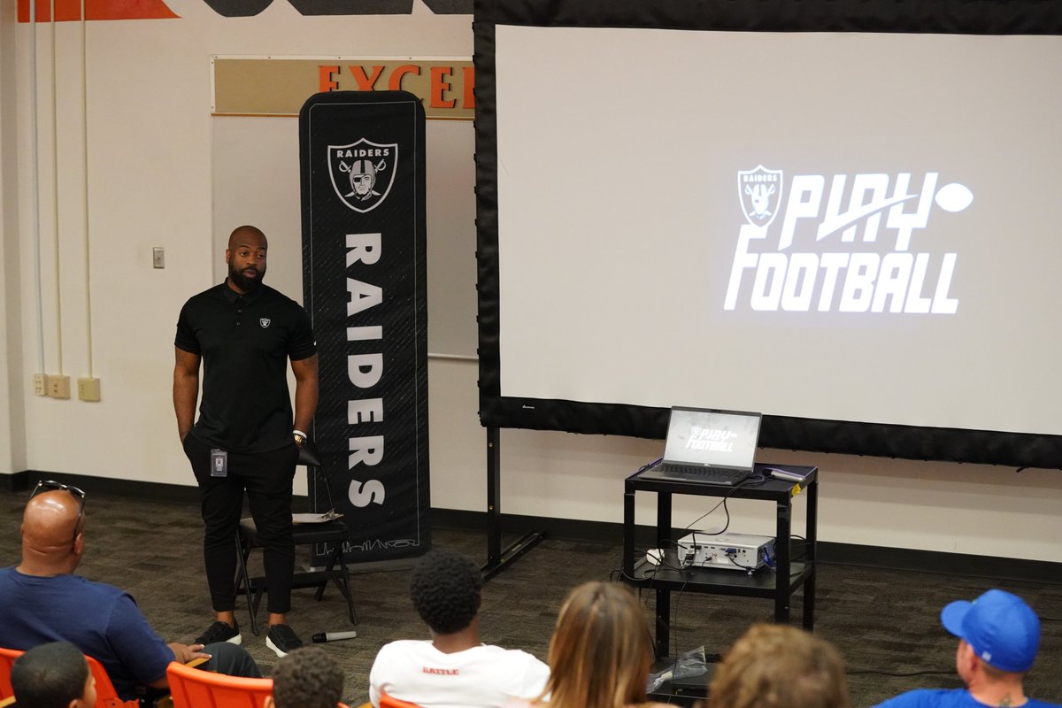 NFL Play Football (@nflplayfootball) on Twitter photo We put on our #PlayFootball Town Hall ahead of the #NFLDraft with <a href="/NFLLegends/">NFL Legends</a> and current Las Vegas <a href="/Raiders/">Las Vegas Raiders</a> players to talk about transitioning from flag to tackle, parent's roles and the importance of youth and high school football 🙌🏈 We put on our #PlayFootball Town Hall ahead of the #NFLDraft with <a href="/NFLLegends/">NFL Legends</a> and current Las Vegas <a href="/Raiders/">Las Vegas Raiders</a> players to talk about transitioning from flag to tackle, parent's roles and the importance of youth and high school football 🙌🏈