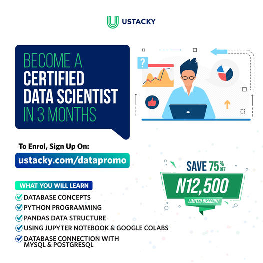 𝗚𝗲𝘁 𝗺𝗲𝗻𝘁𝗼𝗿𝗲𝗱 𝗯𝘆 𝗶𝗻𝗱𝘂𝘀𝘁𝗿𝘆 𝗲𝘅𝗽𝗲𝗿𝘁𝘀, 𝘄𝗼𝗿𝗸 𝗼𝗻 𝗹𝗶𝘃𝗲 𝗱𝗮𝘁𝗮𝘀𝗲𝘁𝘀 𝗮𝗻𝗱 𝗯𝗲𝗰𝗼𝗺𝗲 𝗶𝗻𝗱𝘂𝘀𝘁𝗿𝘆 𝗿𝗲𝗮𝗱𝘆 𝗶𝗻 𝟯 𝗺𝗼𝗻𝘁𝗵𝘀..

Click the link below to take advantage of the 75% Discount...Offer ends soon:
>>> ustacky.com/microdegree_de…