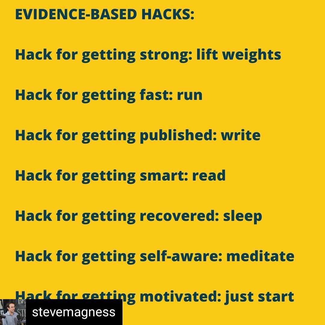 fabiorichlan's tweet photo. 👊👊
.
.
.
#docrichlan #focus #highperformance #mentalhealth #mentalperformance #mentalstrength #mentaltoughness #mindfulness #mindset #peakperformance #sportpsych #sportpsychology
.
Reposted from @stevemagness Ditch the hacks. Nail the basics. 
#performance #getbetter #hacks https://t.co/QGuB8R7aVz