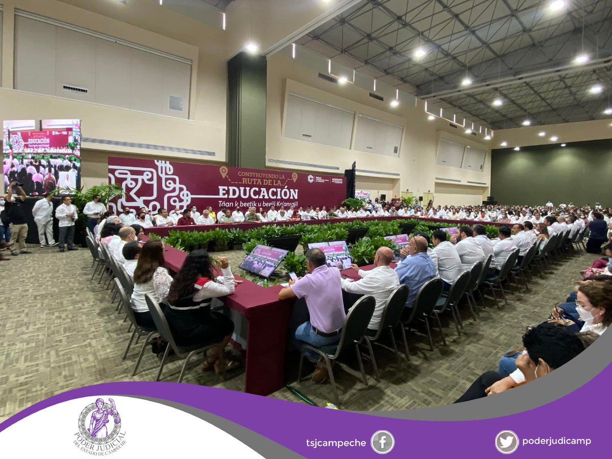pjcampeche's tweet photo. Construyendo la Ruta de la Educación, que encabeza la Gobernadora Constitucional, la Licenciada Layda Elena Sansores San Román en coordinación con el Secretario de Educación, Raúl Pozos Lanz. https://t.co/CgHyijHU4b