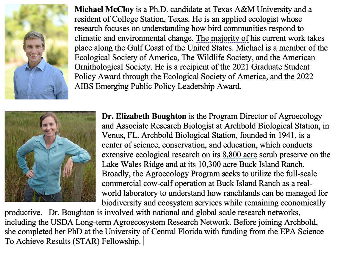 Posted with permission, the entire crew of Gulf Coast <a href="/AIBSbiology/">American Institute of Biological Sciences</a> advocates - on the left is <a href="/mwdmccloy/">Michael McCloy</a> a grad student from @TAMUEEB and Dr. Betsy Boughton from Archbold Biological Station. Here we are talking to <a href="/SenBillCassidy/">U.S. Senator Bill Cassidy, M.D.</a>'s Senior Advisor about getting more <a href="/NSF/">U.S. National Science Foundation</a> support