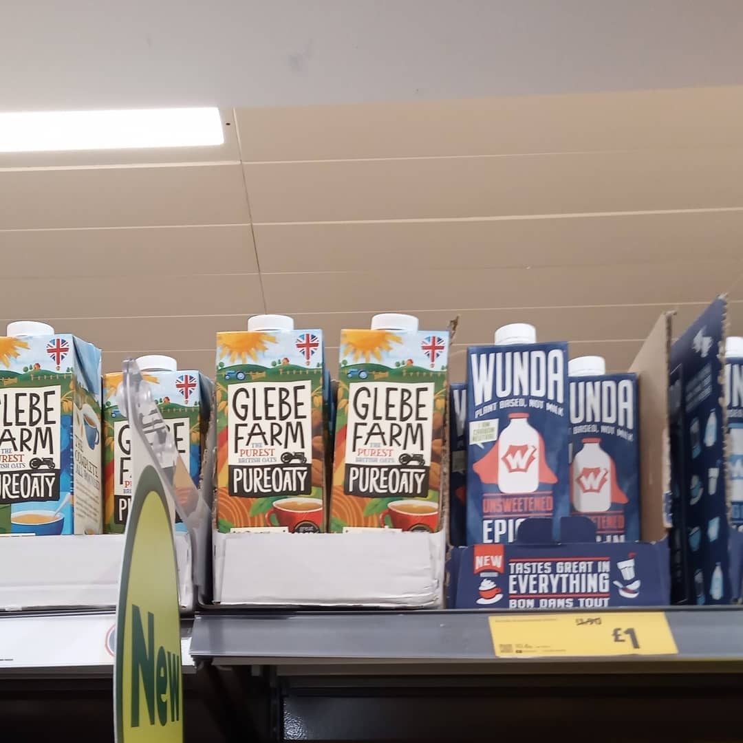 Thanks for tagging us! Remember to show us your #shelfies when you're in store. We love to see #PureOaty taking over the supermarkets, don't you?!

#glebefarm