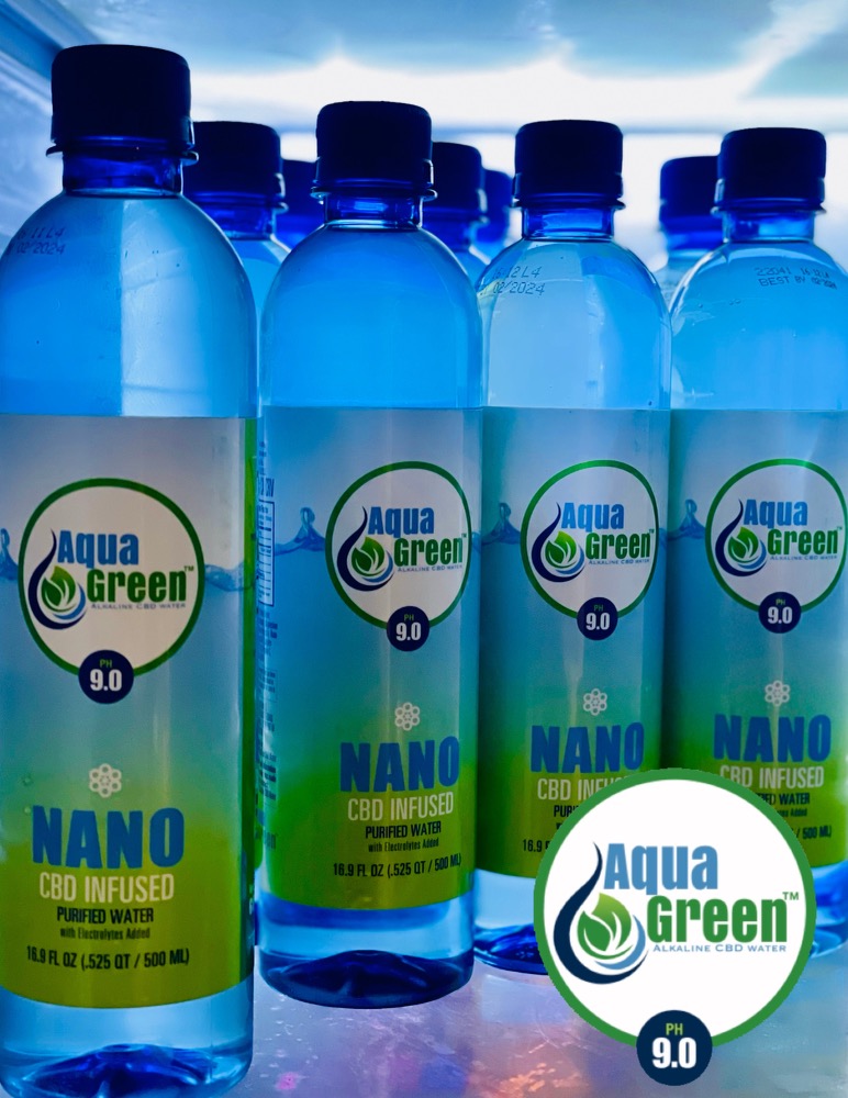 #AD Order Your Pallet of CBD infused #Alkaline Water
#CBDWater #CBD #CBDInfuseAlkalineWater 
#WhatIsCBDWater #AlkalineWater #IloveCBD 

Order Now!
➡️drinkaquagreen.com/shop

Text 404-480-9453
Follow <a href="/drinkaquagreen/">Drink Aqua Green</a>