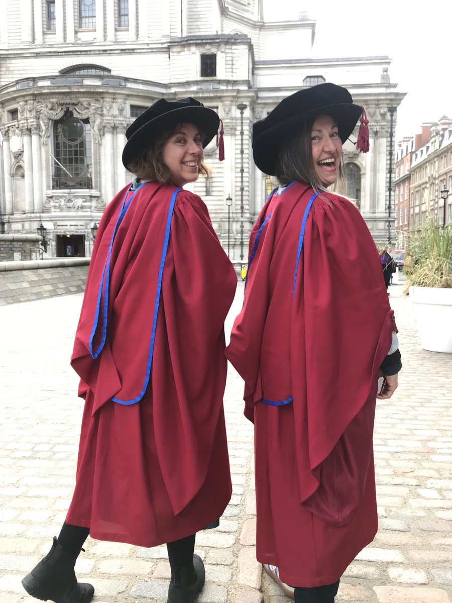 Andrea__Mason's tweet photo. Yesterday practising wizardry w #SoniaLambert … and I graduated alongside an @literarykitchen alumna collecting her MA 🎉🤩 https://t.co/FZcGB9RHmc