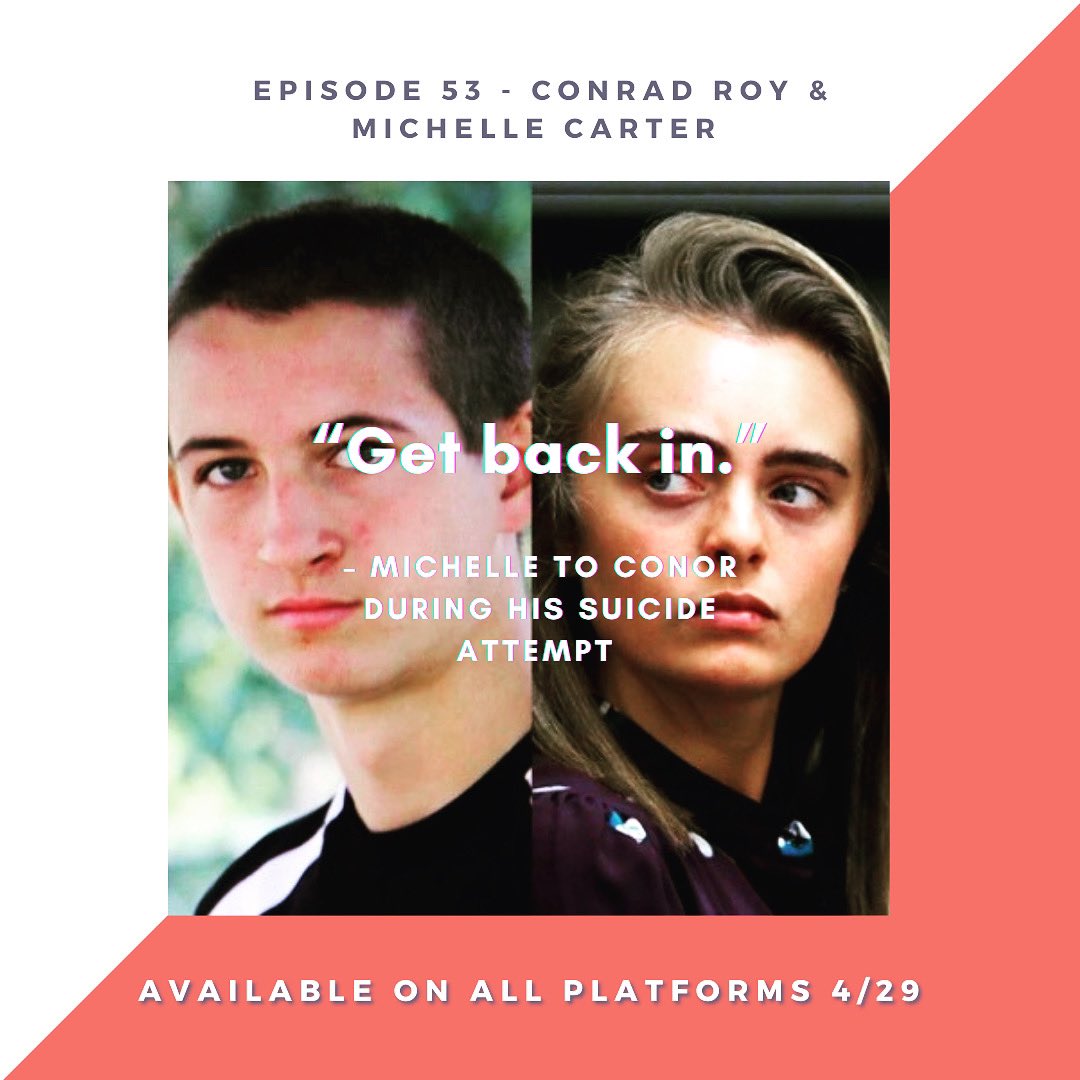 WhatACrimePod's tweet photo. After last week’s snafu &amp; delay (what’s new? 😅), we are finally ready to drop Episode 53! 

Please check your favorite DSP tomorrow for your morning commute listen! 

https://t.co/5dQQ6DXLfE

#michellecarter #conradroy #thegirlfromplainville #truecrime #truecrimepodcast https://t.co/SNboUpprXF