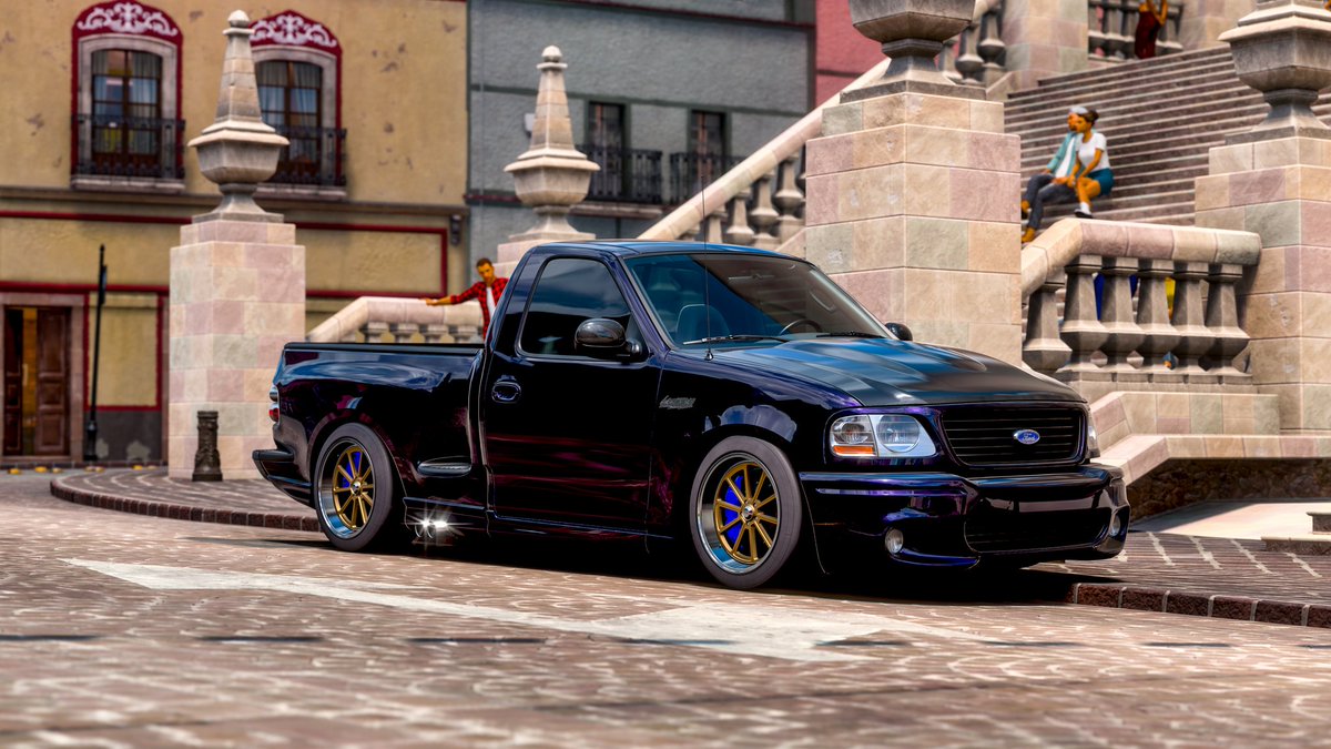 DOR_Ducky's tweet image. This week's new car and Photochallenge

#FestiveColours

2003 F-150 SVT Lighting

@Ford
@WeArePlayground
@Xbox
@Turn10Studios

 #virtualphotoshoot #ForzaHorizon5 #virtualphotography #VGPUnite #TheCapturedCollective #ThePhotoMode #PhotoMode #XboxShare #ForzaShare