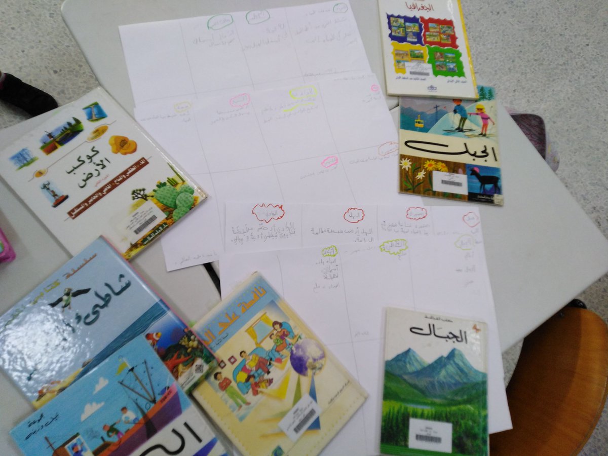 mayachami78's tweet photo. خلال #التقصي حول محور "أين نحن في الزمان والمكان" #تعمّق متعلمو الثاني الأساسي في #مفهوم_الشكل، 
فطبّقوا  #المهارات_البحثية #طرحوا أسئلتهم وبحثوا من #مصادر_متنوعة عن ميّزات   أشكال سطح الأرض
@Hhhsinfo @lamaarabi1 @dina_jradi @DaraziFarah @TawilNoor https://t.co/YO2vqC4rlZ