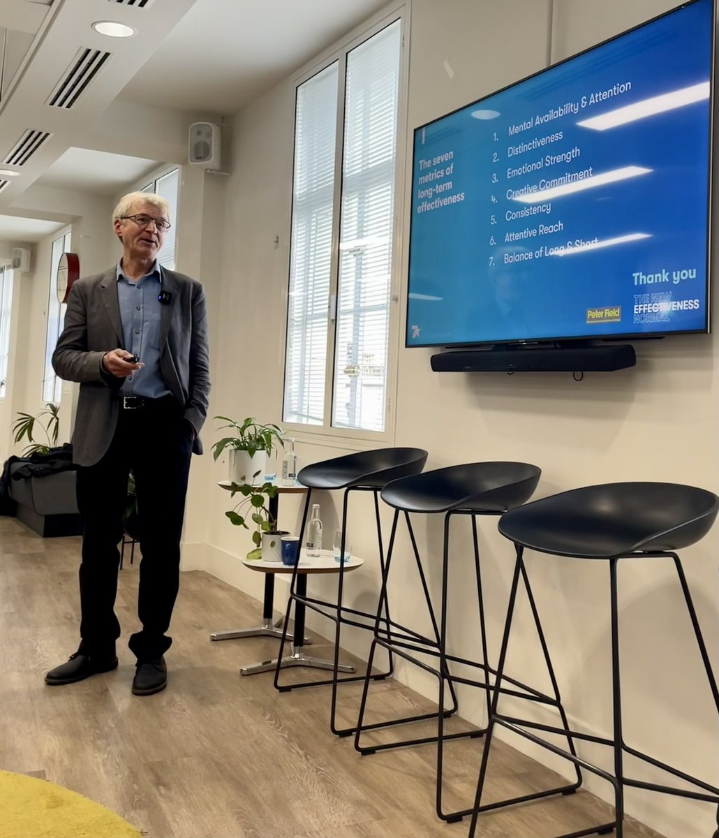 MellyMelike's tweet photo. A really informative session listening to Peter Field talk about the 7 metrics to long term effectiveness! @the7stars 🌟 https://t.co/ODQ3hCjVDx
