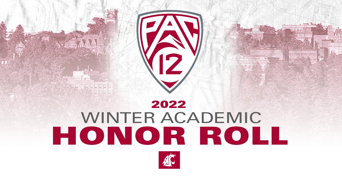 Congratulations to the 6⃣1⃣ <a href="/WSUCougars/">Washington State Cougars</a> student-athletes who were named to the 2022 Winter <a href="/pac12/">Pac-12 Conference</a>  Academic Honor Roll!

📰wsucougars.com/news/2022/4/28…

#GoCougs