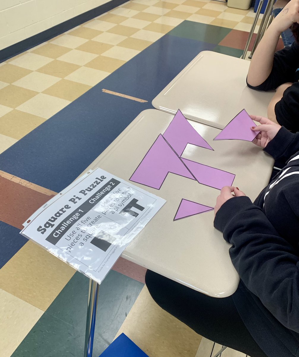 MrsGulleman's tweet photo. Puzzle Day!! 🧩 One of my favorite @mathequalslove activities https://t.co/gHy2a1yJnu