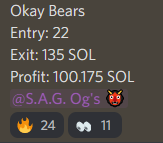 SAGACCESSCARD's tweet photo. Just some profits a few of our Og's made from our early call on bears a lot more there just thought id leak a few ;) #SAGPOWER https://t.co/aZ5Y7WhmLv