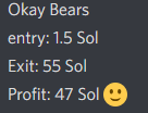 SAGACCESSCARD's tweet photo. Just some profits a few of our Og's made from our early call on bears a lot more there just thought id leak a few ;) #SAGPOWER https://t.co/aZ5Y7WhmLv