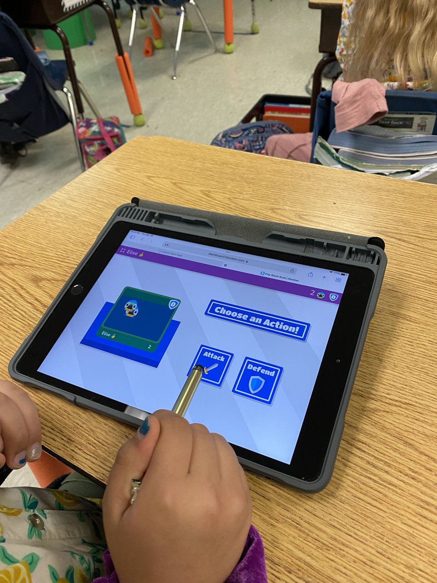 swampfrogfirst's tweet photo. What better way to practice using multiplication to help us divide than with a game of @PlayBlooket ?
My #oesrams ❤️ using their #math strategies
#BTechyCountdown https://t.co/4UNajtRxhe