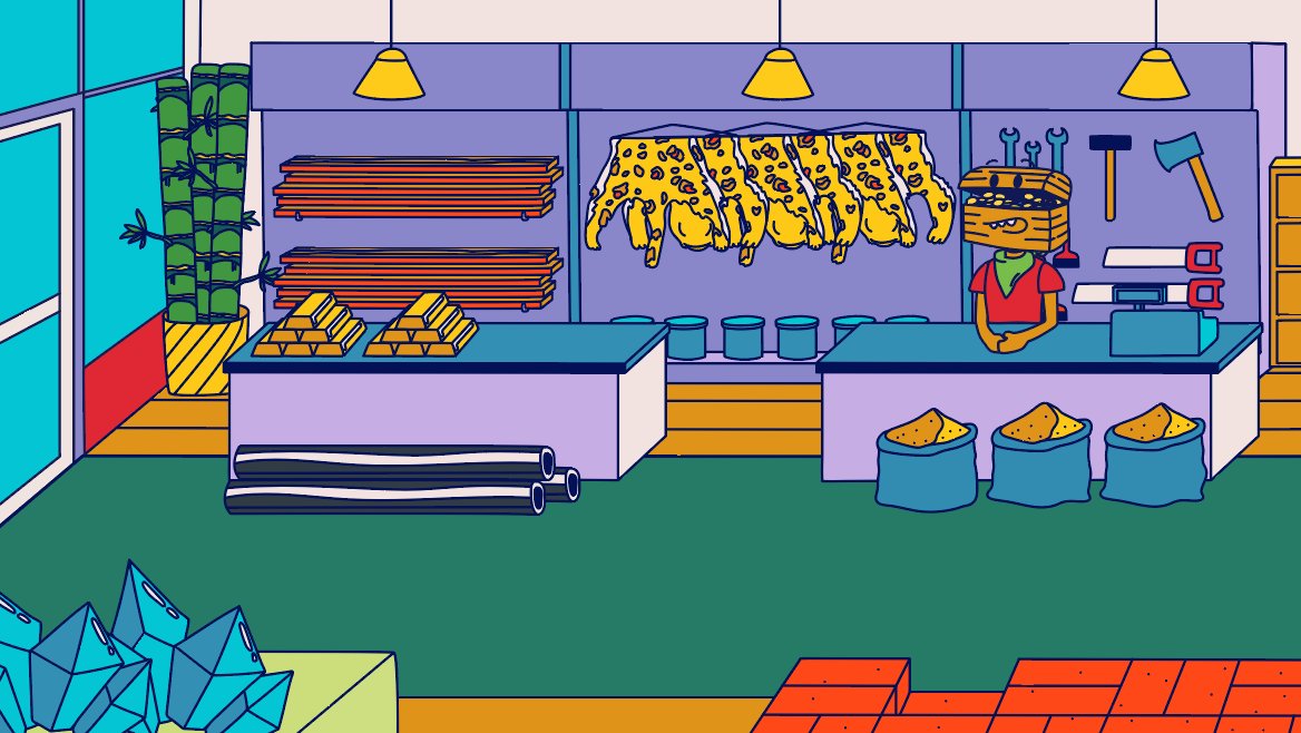 Open market for resource trading.

Welcome to the resource vendor. 

🚀