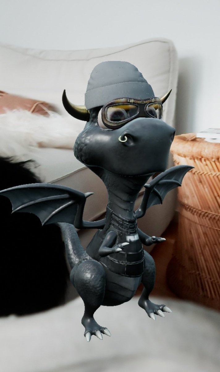 PernillaAmbjor1's tweet image. Look @DragonsArena_io I just caught one of your dragons fly into my lounge!!

&quot;We are small, but we are fierce!&quot;

#AR #DragonsArena #TestingApp #NFTCommunity
#ElrondNFT
#P2Egame