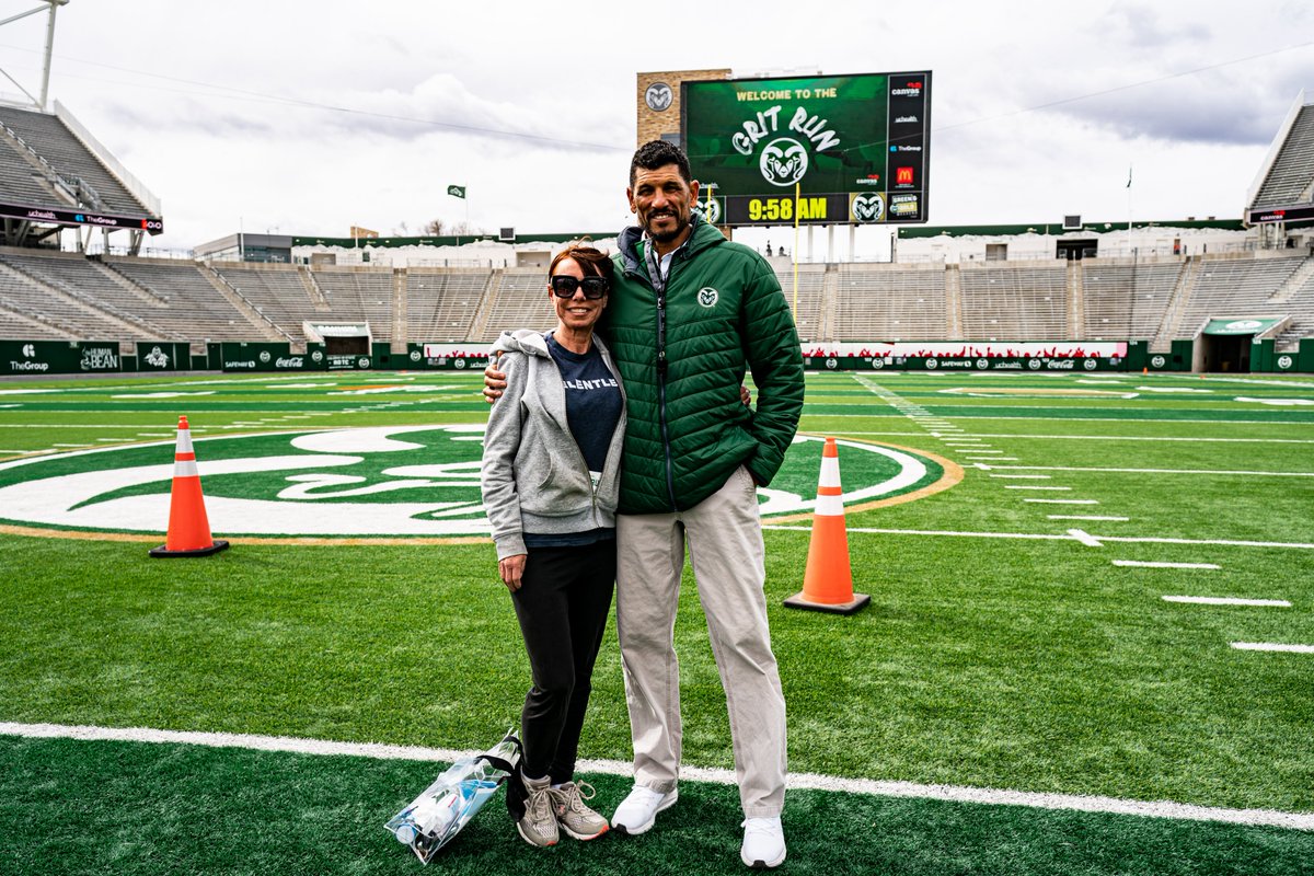 CSUFootball's tweet photo. 𝙏𝙝𝙖𝙣𝙠 𝙔𝙤𝙪, 𝙉𝙤𝙧𝙩𝙝𝙚𝙧𝙣 𝘾𝙤𝙡𝙤𝙧𝙖𝙙𝙤!
Between registrations, donations, and @CoachJayNorvell's contribution, the inaugural Grit Run here at @ColoradoStateU raised over $𝟮𝟬,𝟬𝟬𝟬 for @CF_Foundation!
Let's make year two even bigger!
#Stalwart x #RamGrit 🐏 https://t.co/7xiw9p3fAM