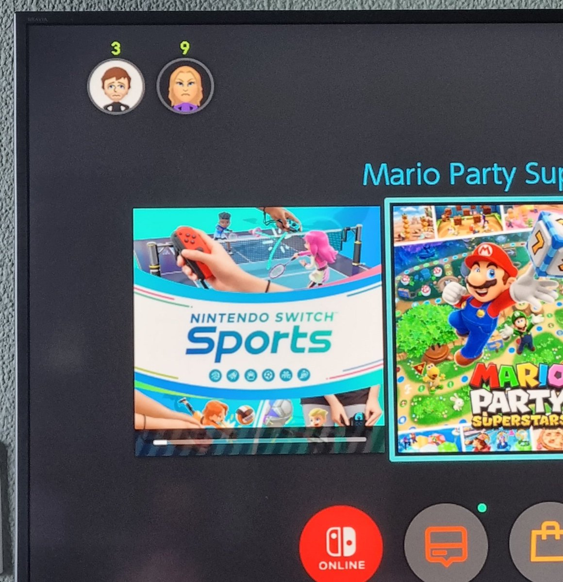 PrettySavageAli's tweet photo. Ready for #NintendoSwitchSports to launch tomorrow!! 😍💙 #Nintendo https://t.co/lIim56f6O2