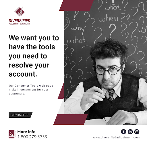 DASIcollect's tweet photo. From convenient online payments to our consumer-friendly dispute process. Experience the #DasiAdvantage! Visit our website today to learn more.

https://t.co/GxHNyWHFwO

#dasiadvantage #dasidifference #consumertools #receivables #accountmanagement #cashflow #customers https://t.co/Xrd4L3utzC