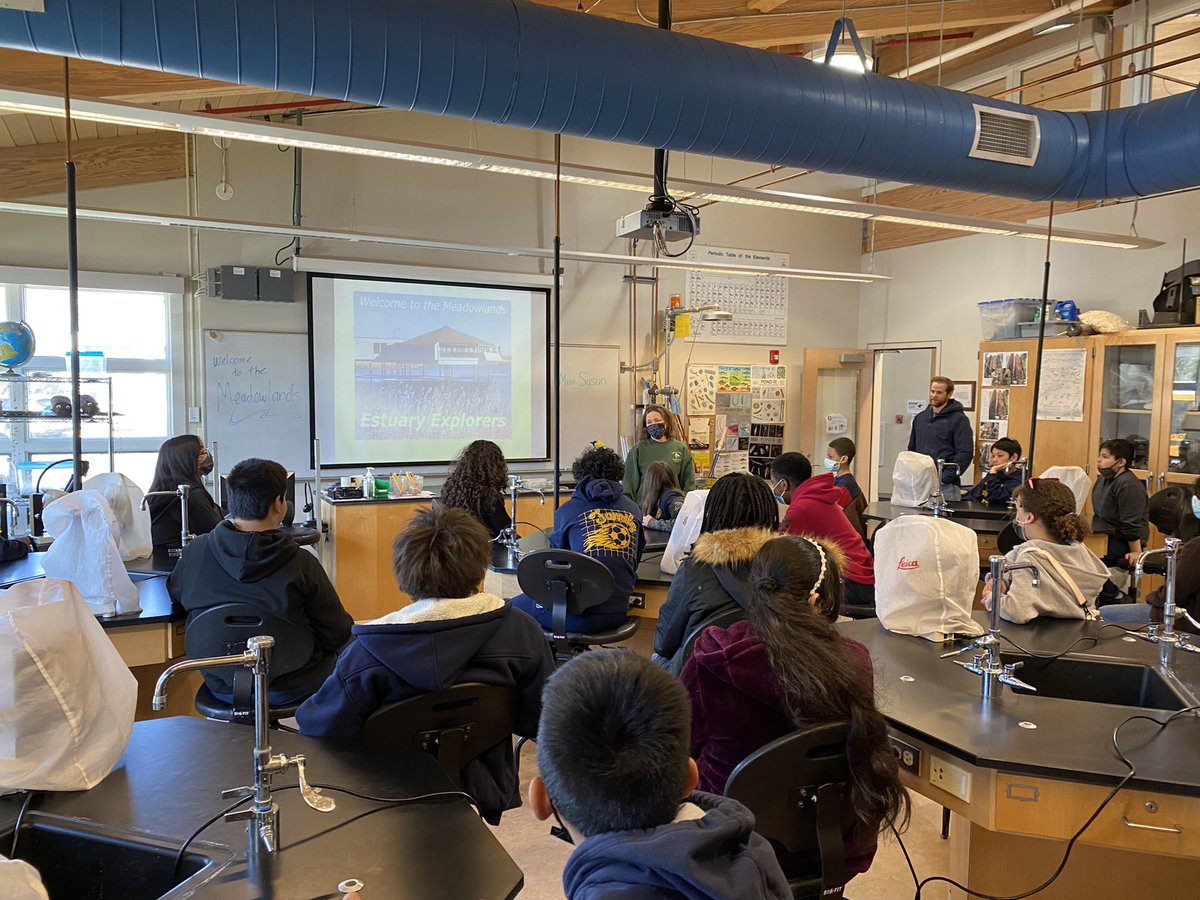 MrsKPovinelli's tweet photo. Estuary Explorers 2022 at the Meadowlands Environmental Center https://t.co/IyNNE2DLCf