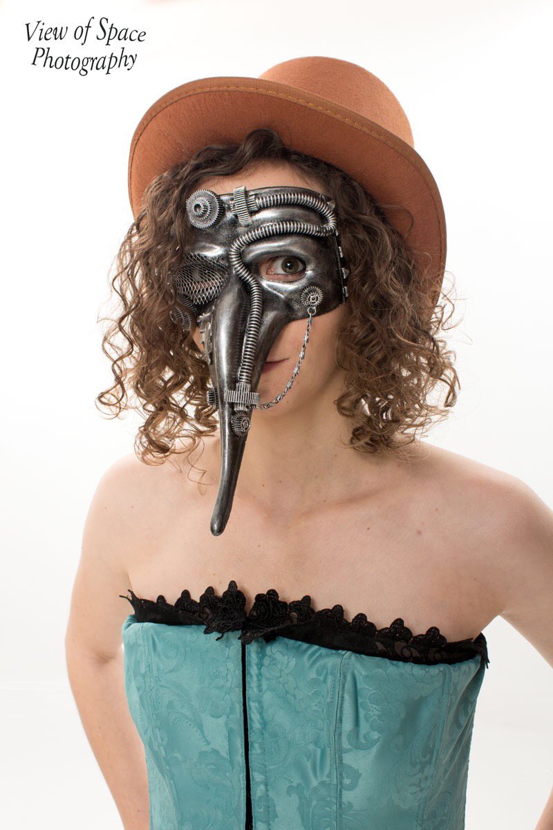 ViewofSpace's tweet photo. #Steampunk #masks #viewofspace https://t.co/iC3QnOm7GR