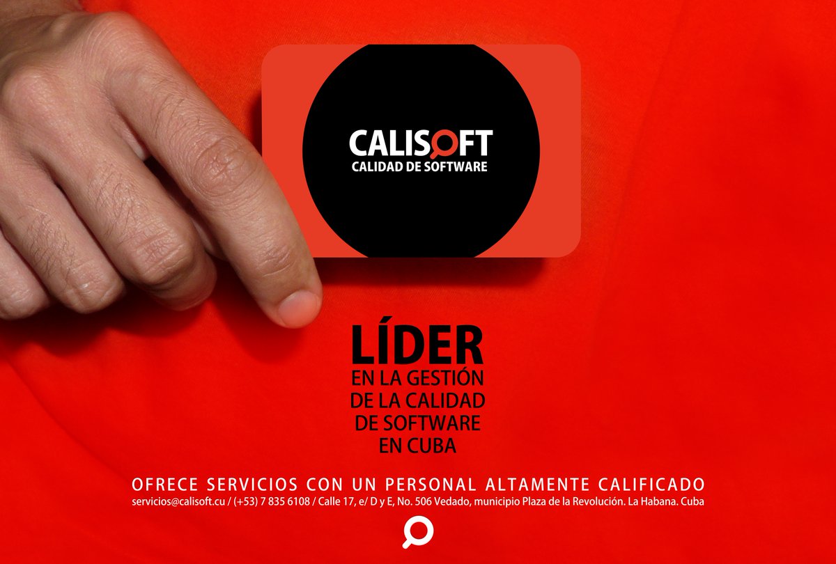 Centro Nacional de Calidad de Software (Calisoft) tweet media