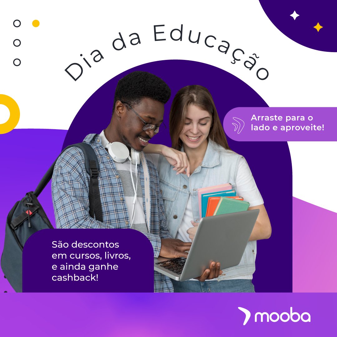 MoobaBR's tweet photo. No dia 28 de abril é celebrada a educação! Pegue seu caderno e aproveite esses livros e cursos com cashback!

Portal Educação com 9,3% de cashback:
https://t.co/I3WBQxPtC3
Livraria com 4% de cashback:
https://t.co/0JhEVz2jYh
Alura com 4,5% de cashback:
https://t.co/bBCoOXJdXH https://t.co/5ecKjlghCG