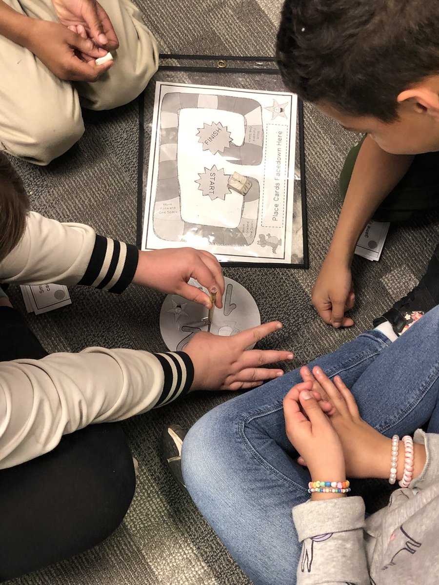 Miss_Wineland's tweet photo. ‘Tis the season to gameify! Fact or Opinion board games make application of our learning fun. @CES_Pike #pikeproud https://t.co/IIOeKygPX8