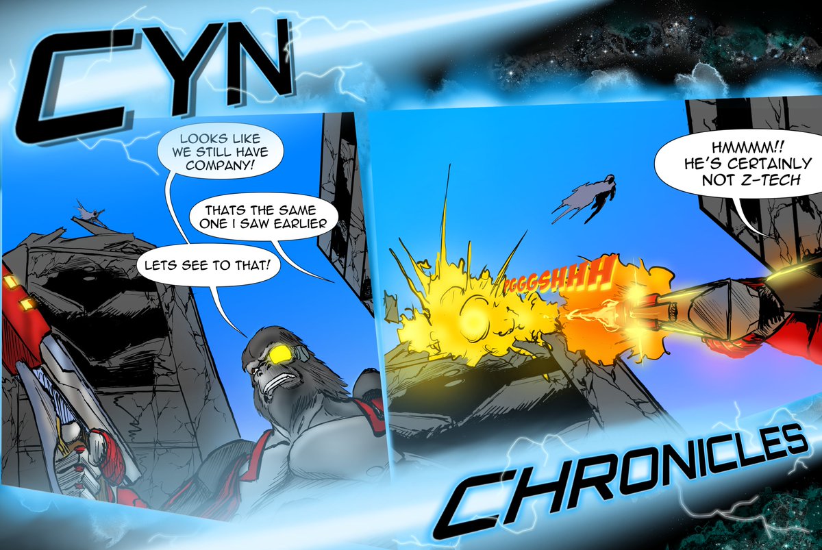 Showcasing some of our awesome all original artworks! comic updates and new works coming soon!!

Cyn Chronicles - Volume 1
 The Road to Citadel Therra - Page 6

#comic #nftart #NFT #ComicArt #action