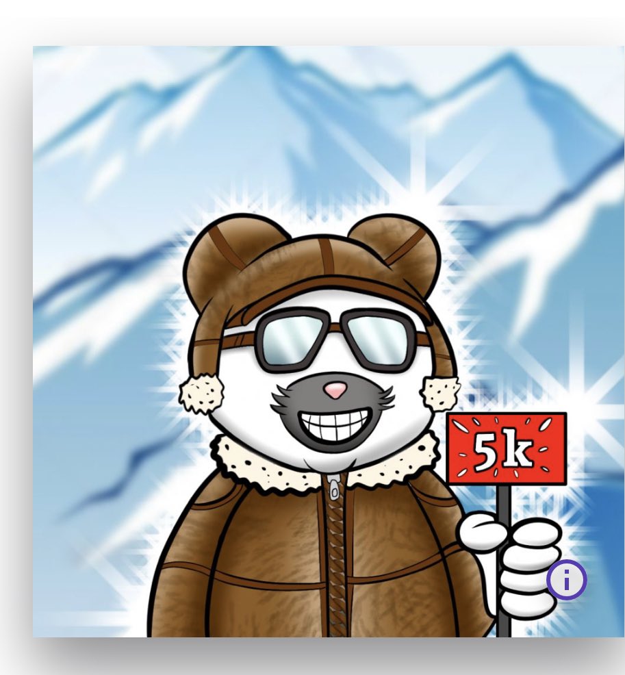 MikePhi46307914's tweet photo. Thank you Scottie and congratulations on another milestone! You are moving up fast!
If you havenโt already you need to check out this on the move artist.
#BadBears
#BabyBadBears
#MetaSheep
#2099Project https://t.co/mtRHbN3tM2