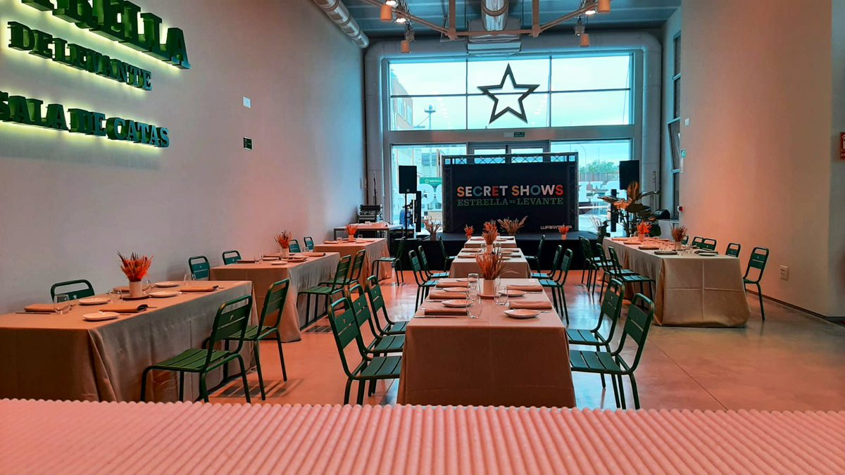 yayodelgado's tweet image. 🍽 Todo listo para una nueva edición de #SaladeChefs hoy con el gran @David_Alborada #Alborada #Murcia en #SaladeCatas @estrellalevante ⭐️