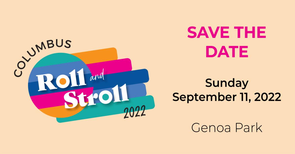 Save the Date
Sunday, September 11, 2022
Roll and Stroll (an event supporting CRPF)
Includes a 5K Run/Walk, Kids Dashes, Bicycle Ride and a Health and Wellness Expo.  crpfoundation.org/rollandstroll/  

#CRPF #5k #HealthWellness #Columbus #RecParks #Bike
