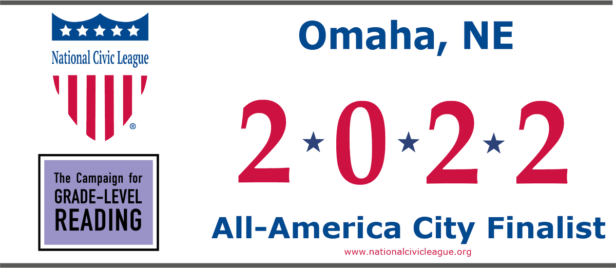 Omaha is a finalist for the All-America City Award.  The award recognizes communities’ work in using inclusive civic engagement to address critical issues &amp; create stronger connections among residents, businesses, nonprofit &amp; government leaders. Final competition 07/19-07/21.