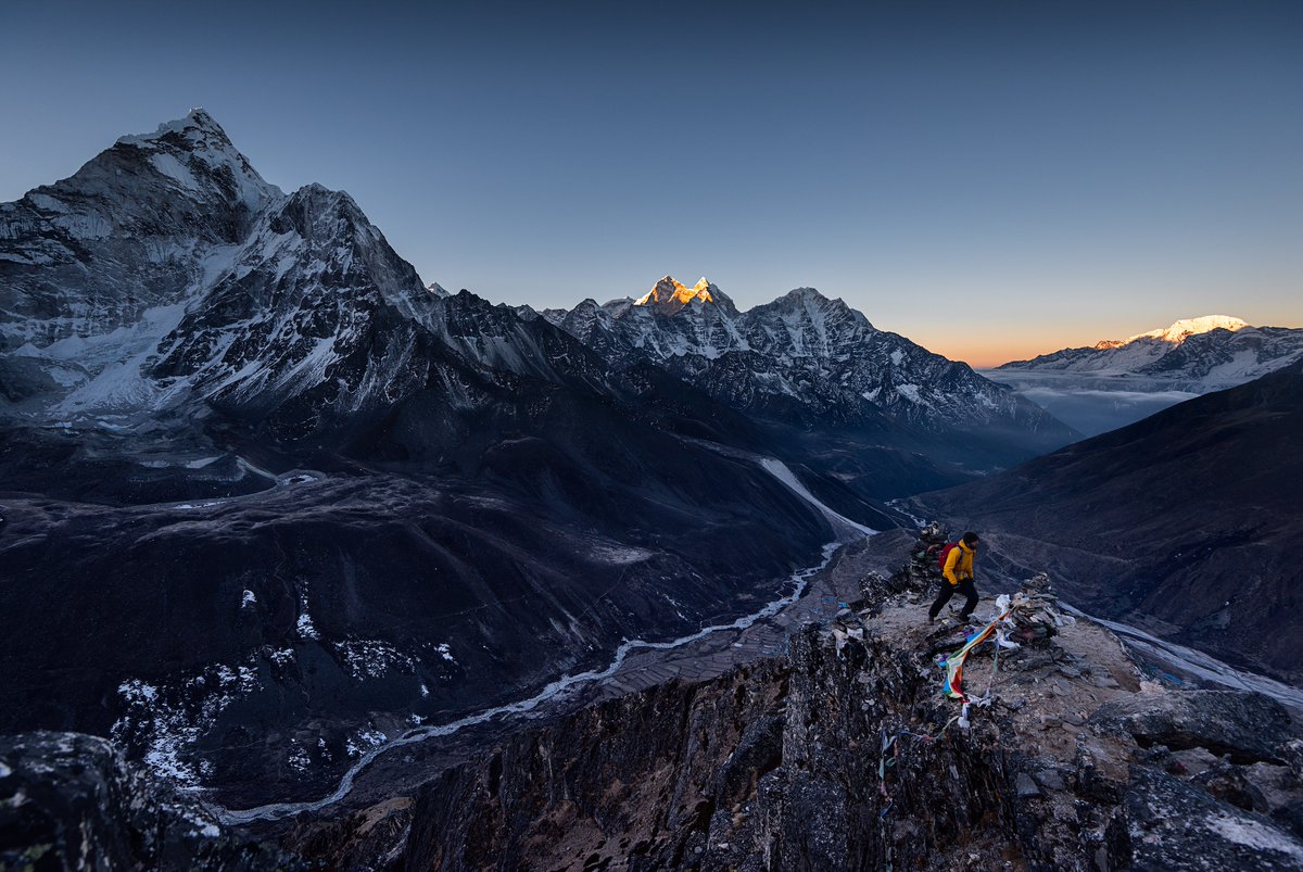 This place is not very popular for photography. Why? My guess is who wants to carry all the necessary equipment for weeks at 5000m altitude? Yet the reward is great! This fall, I plan to go back for 70 days. I will be better prepared &amp; better equipped to get what I want. #Nepal