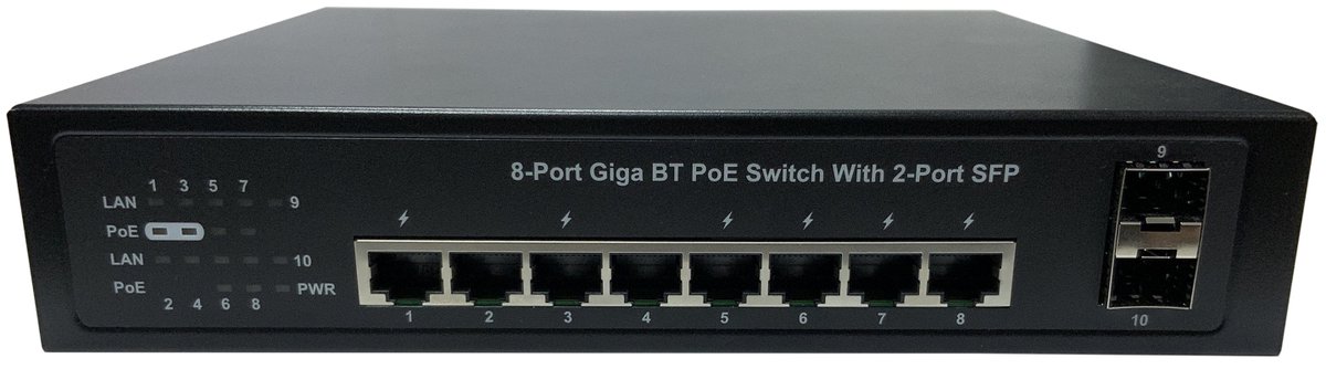 asmagglobal's tweet image. Yoda Communications showcases a range of solutions at #Secutech2022 Booth 224, including its PS1026GFB 10-port switch with IEEE802.3bt PoE and 2 port SFP, enabling 2 x IEEE 802.3bt max. 90W per port, making it especially ideal for industrial and commercial sectors. #secutech
