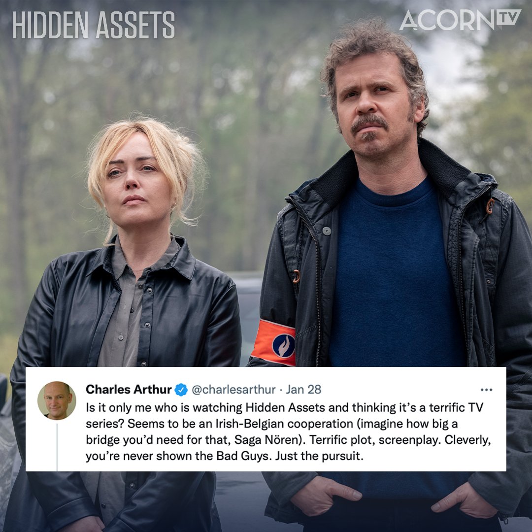 AcornTV's tweet image. Don&apos;t just take our word for it— fans are raving about Hidden Assets!
 
Catch up on the action before the final two-episode premiere Monday May 2.