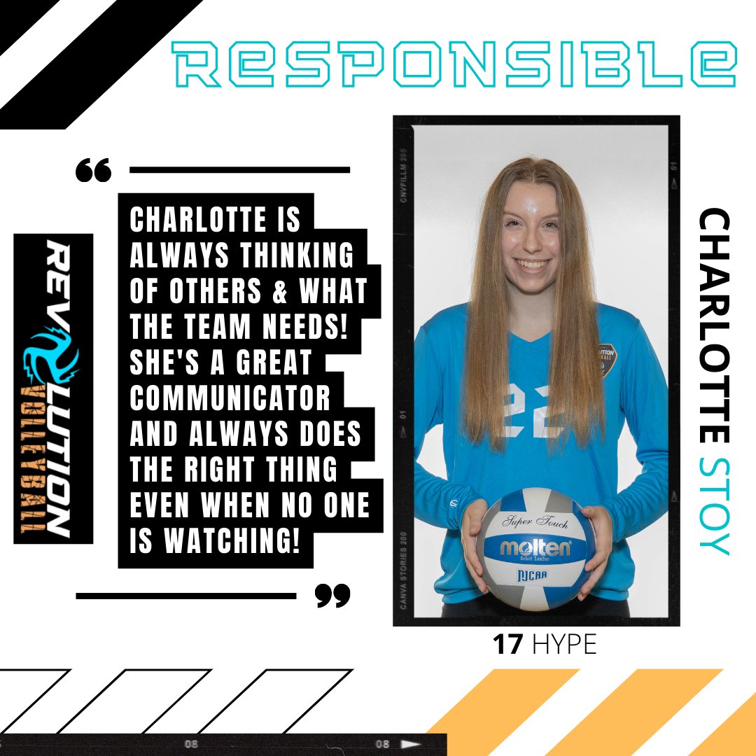 REVOVBALL's tweet photo. 🚨 Shoutout Alert 🚨
This week REVO Coaches recognize these athletes for their ability to be RESPONSIBLE! #revolutionvolleyball #revovball #revitup #culture #responsible #shoutout https://t.co/ig4g6fsMSJ