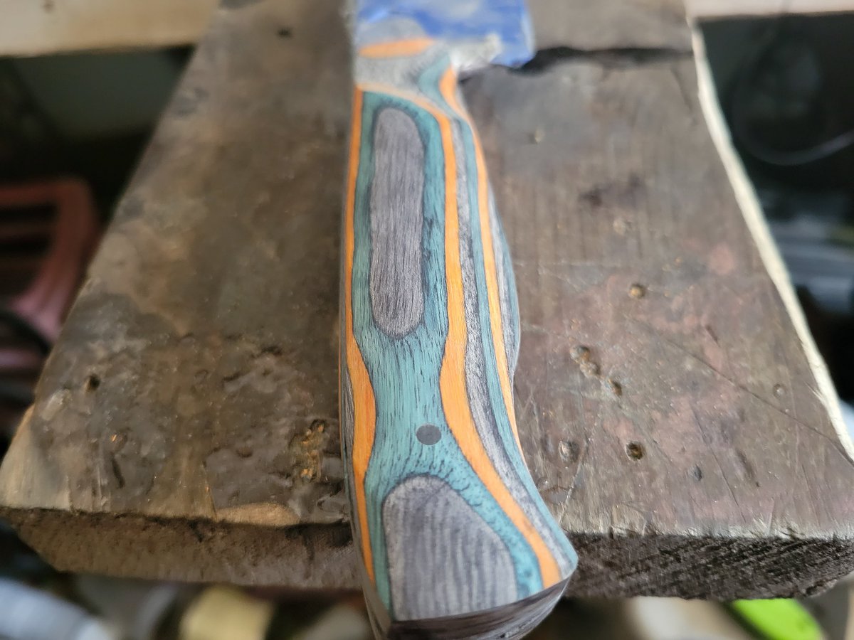 OWIronworks's tweet photo. Progress on the Bowie build we have been working on.
#Bowie #bowieknife #handmade #art #artist #oldworldironworks #nh #nhartist #localartist #artistsontwitter https://t.co/r33uTW5HvE