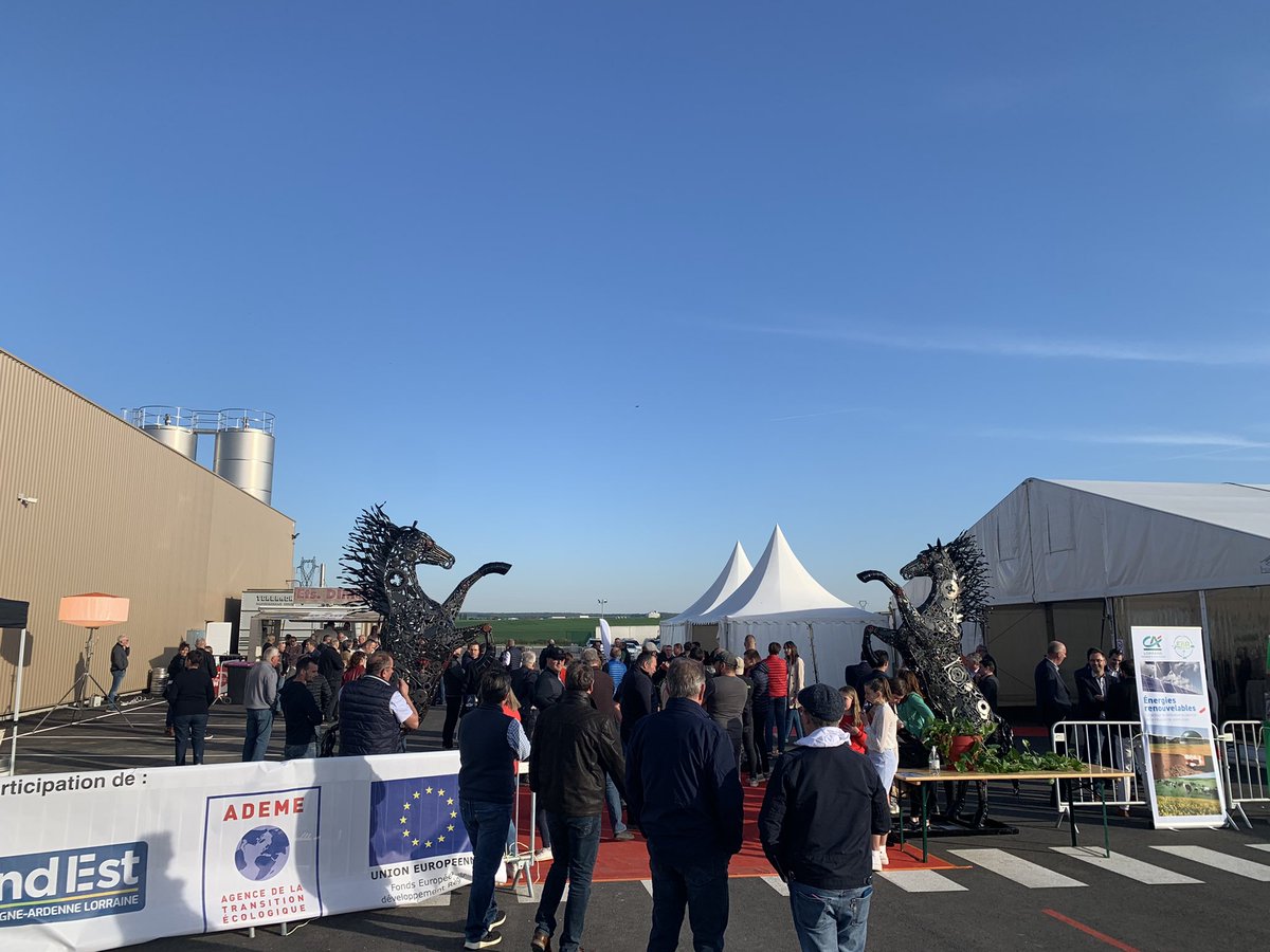 #Inauguration du site de #methanisation METHATOUL (54)
Superbe site inauguré ce soir !  
Pr tout comprendre sur le #biomethane rendez-vous demain &amp; samedi grâce aux visites organisées par les exploitants. <a href="/GRDF/">GRDF</a> #fiertegaziere <a href="/Fragritwittos/">FranceAgritwittos♥️</a> #gazvert #ceuxquifontlegazvert