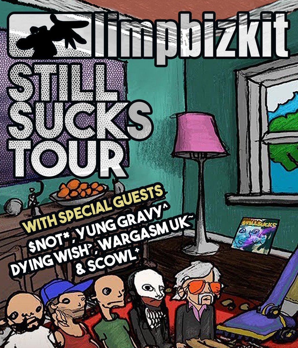 bizkitlive's tweet photo. +++ BIZKITLIVE @ STILL SUCKS US TOUR 2022 +++

We're absolutely thrilled to announce that we will cover the entire south and east coast trek of the tour, which means the first 10 of total 19 shows!

More info here: https://t.co/4coTQTUs8F https://t.co/weTPQyMdCw