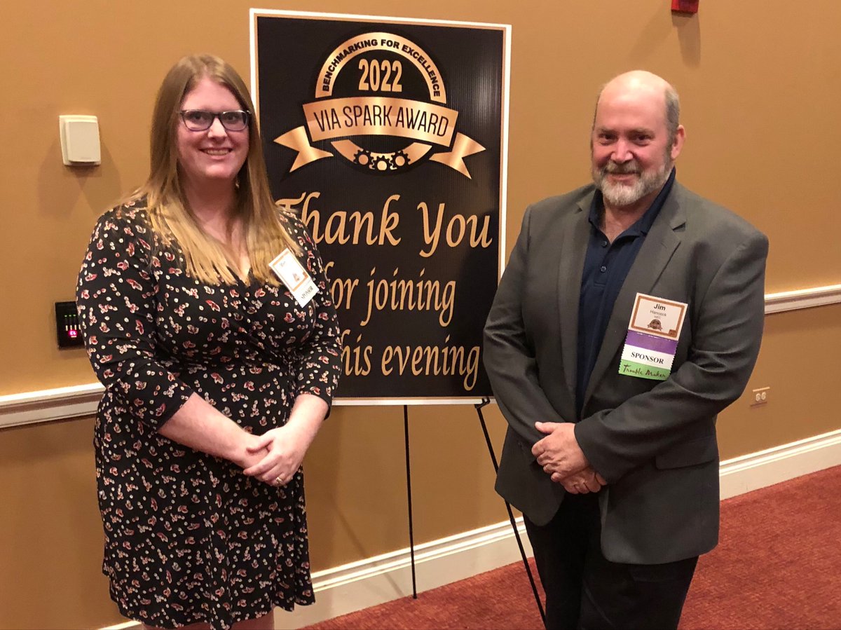 IMECillinois's tweet image. We had the pleasure of attending Valley Industrial Association of Illinois' 2022 VIA Spark Awards last night. Congratulations to all the #manufacturing companies that were nominated and that won in one of the six categories.
#sparkawards #illinoismanufacturers #madeinil