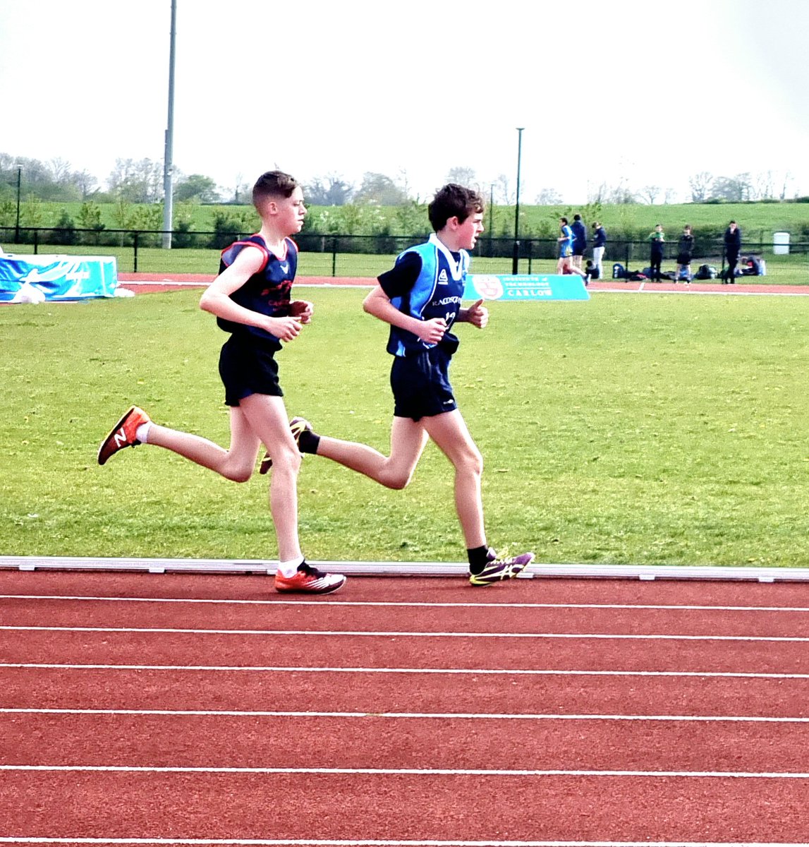 RobertDunne20's tweet photo. Our final competitors today, Sara Mooney and James O'Neil,  both ran the 1500m and had great race's. @CastlecomerHigh https://t.co/0CiaZeC2Ii