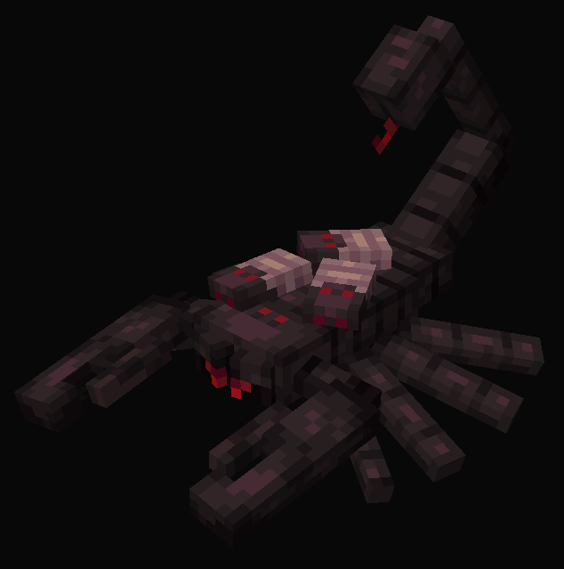 Hobojoe4427's tweet photo. Quick update, variants! Different colors are gotten through breeding. Black ones are bred below y=0. Pale ones are bred in the nether, and Frost ones are bred in cold biomes, each with different stinger effects! (Just like mo' creatures again lol) https://t.co/nSNwUeqya6