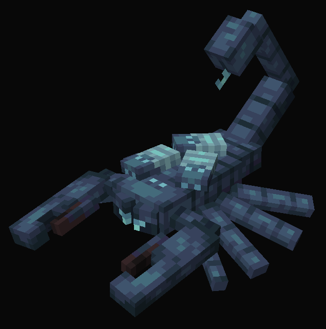 Hobojoe4427's tweet photo. Quick update, variants! Different colors are gotten through breeding. Black ones are bred below y=0. Pale ones are bred in the nether, and Frost ones are bred in cold biomes, each with different stinger effects! (Just like mo' creatures again lol) https://t.co/nSNwUeqya6
