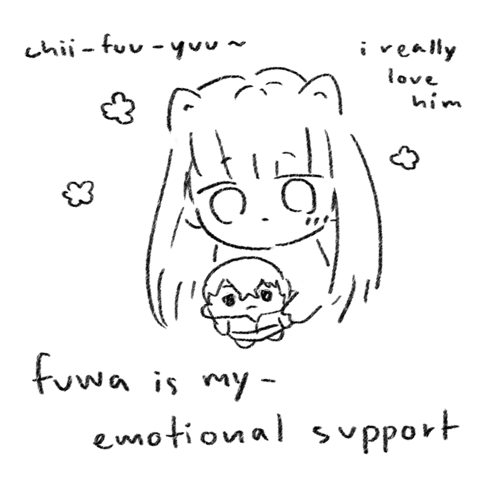 me and my fuwa 